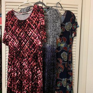 3 Dress Bundle - XL (Kohl's/Dressbarn)